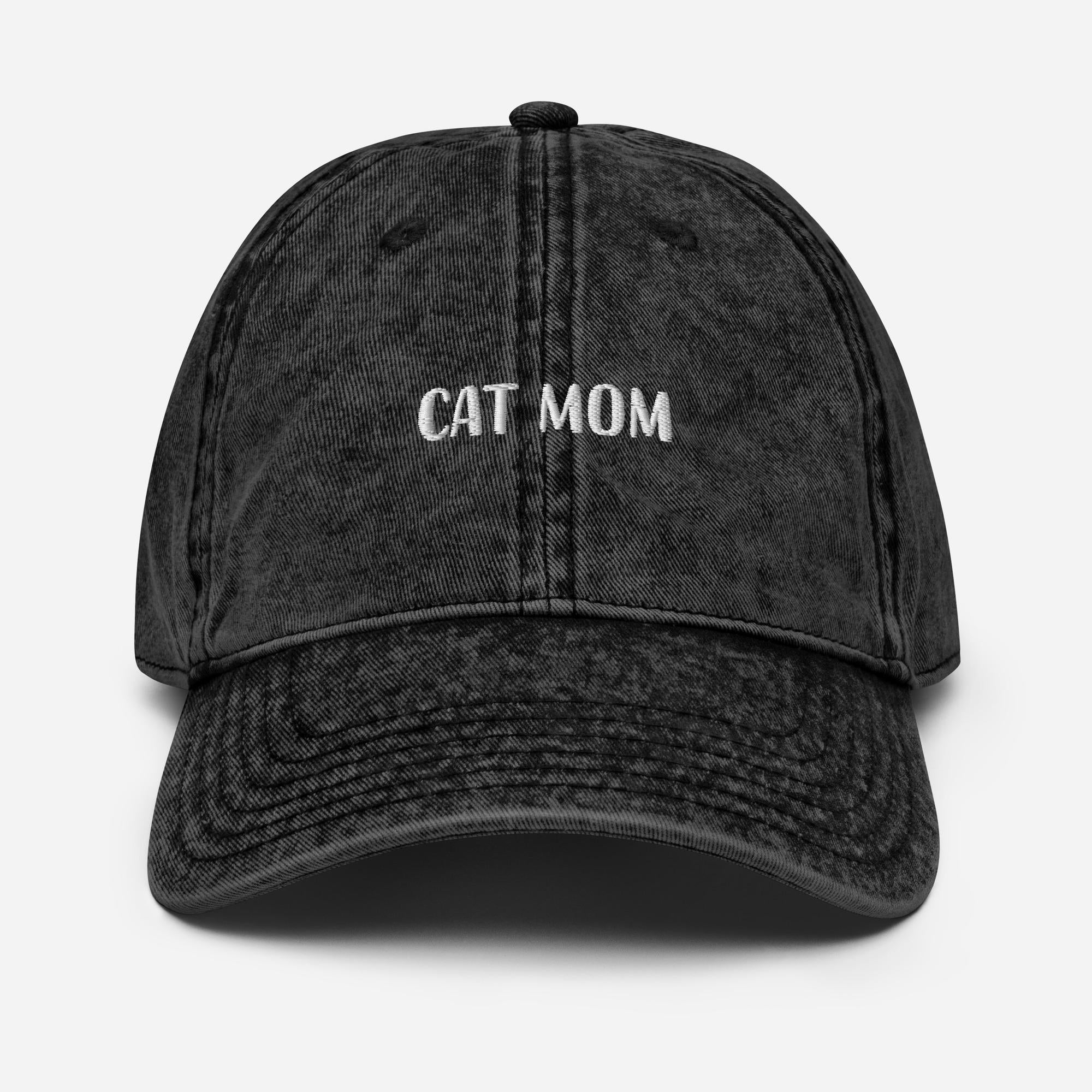 Cat mom Cap (bestickt) - Miau & More
