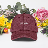 Cat mom Cap (bestickt) - Miau & More