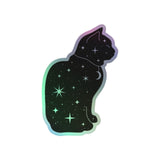Cat Universe Hologramm Vinylsticker - Miau & More