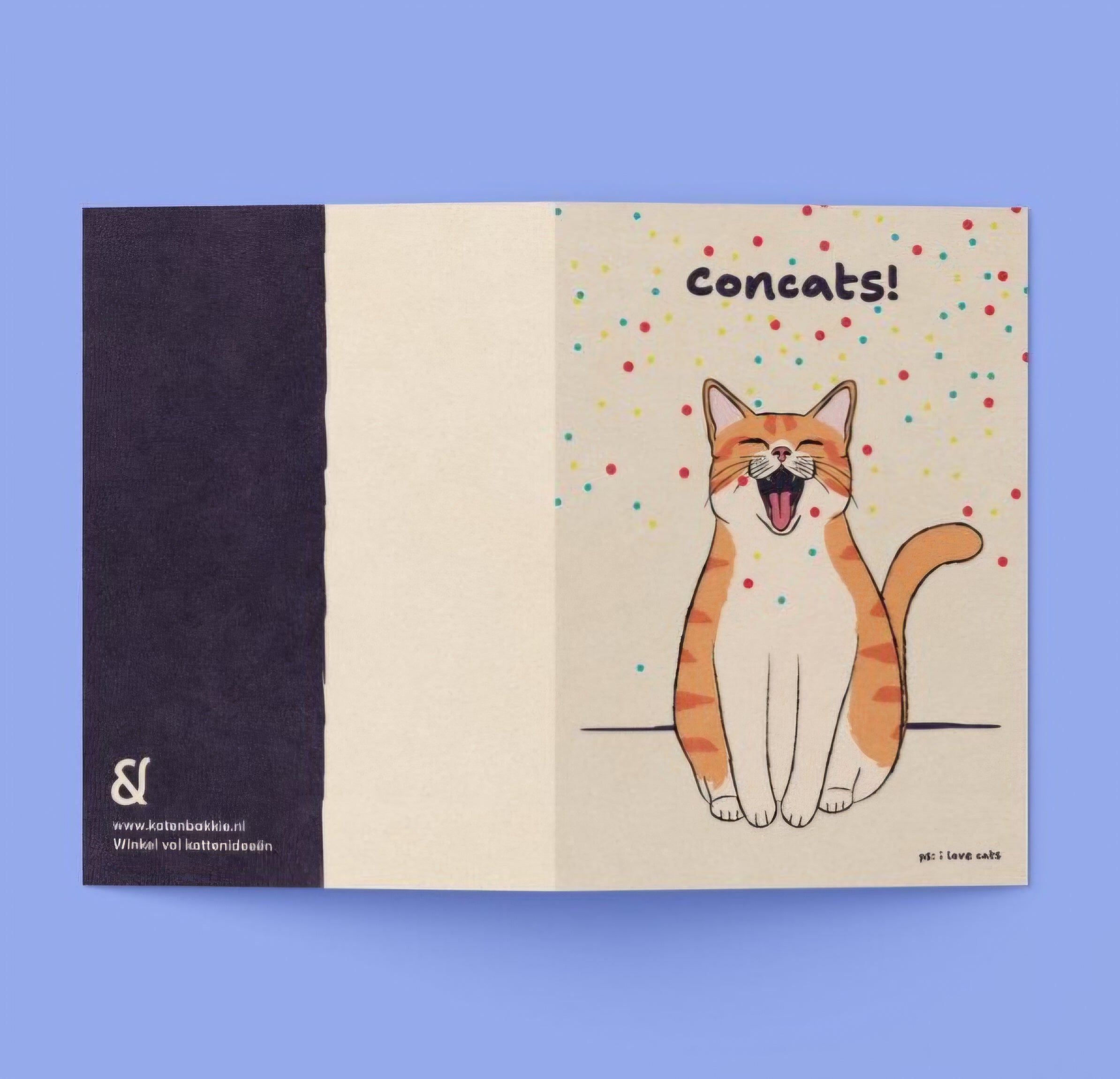 Concats Grußkarte - Miau & More