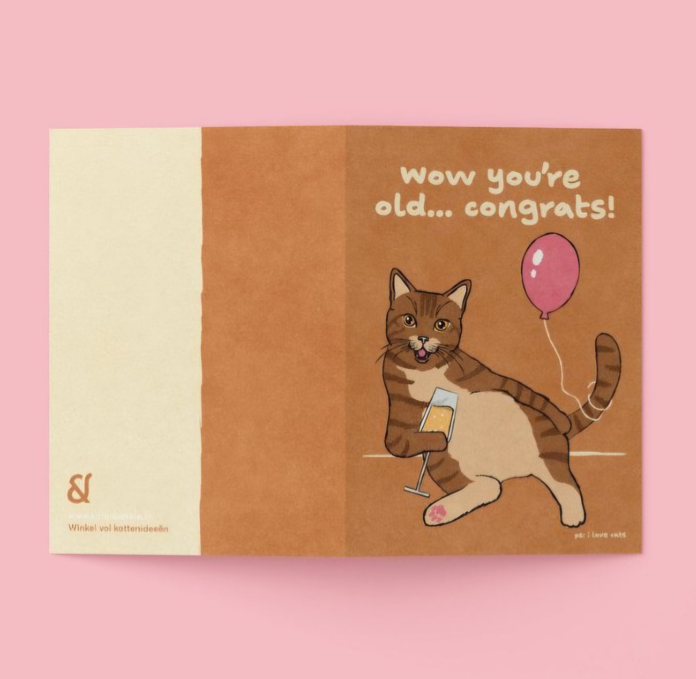 You are old Grußkarte - Miau & More