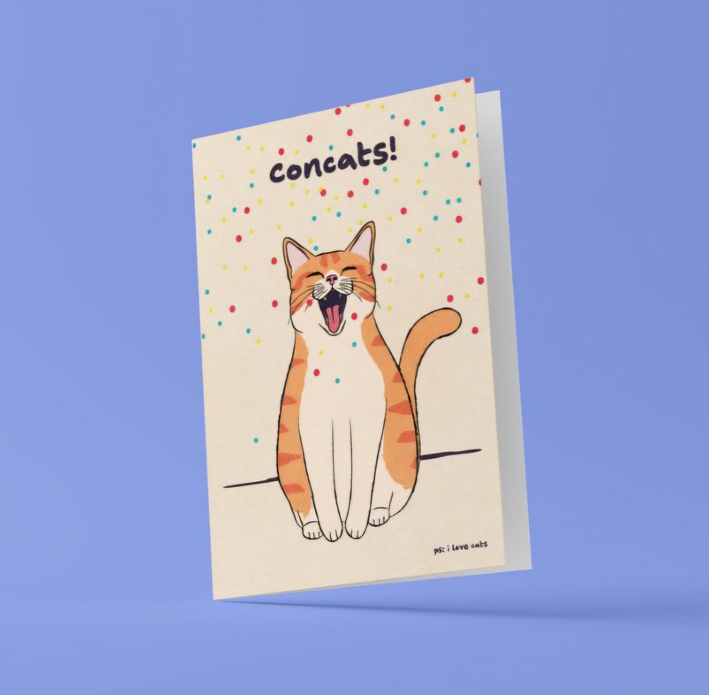 Concats Grußkarte - Miau & More