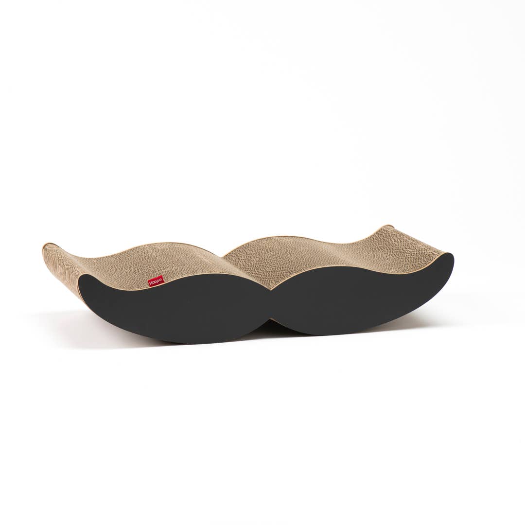 Moustache Kratzbrett aus recyceltem Karton - Miau & More