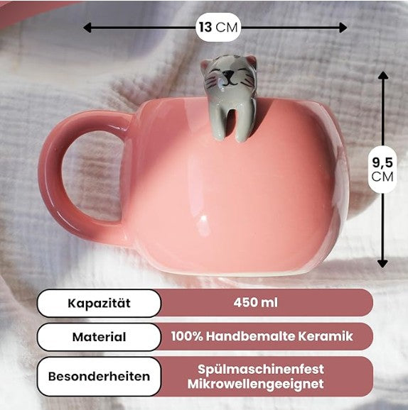 Pet Friends Kaffeebecher Katze "Luna" - Miau & More