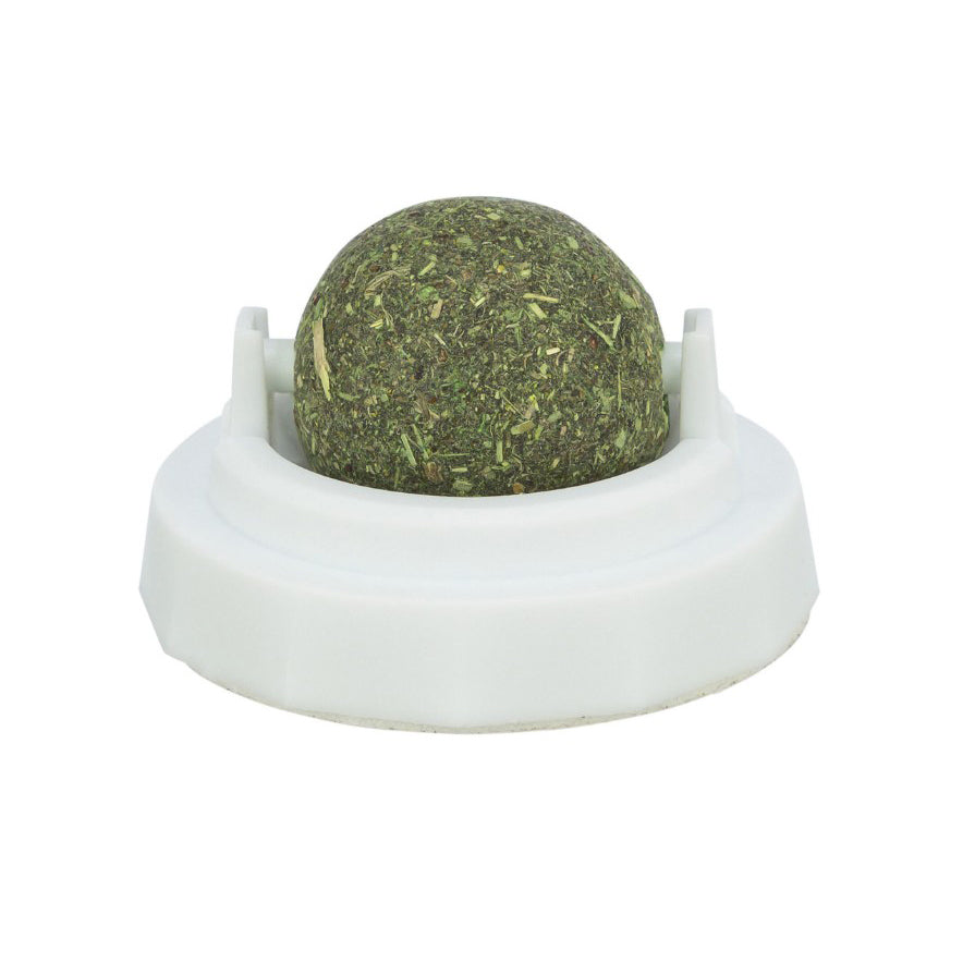 TRIXIE Katzenminze Ball mit Halterung| ⌀ 5cm - Miau & More