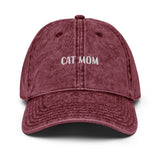 Cat mom Cap (bestickt) - Miau & More