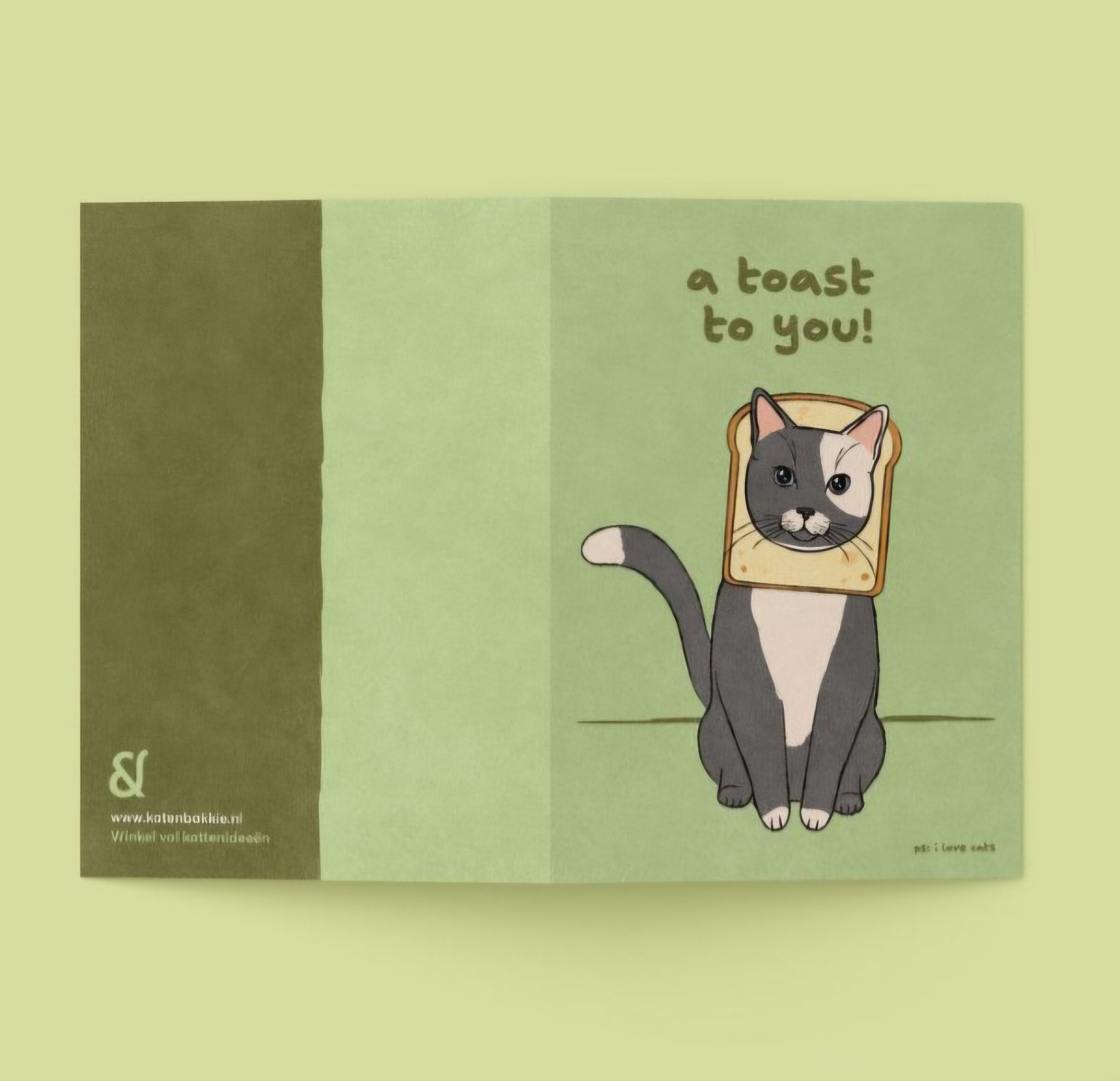 A toast to you Grußkarte