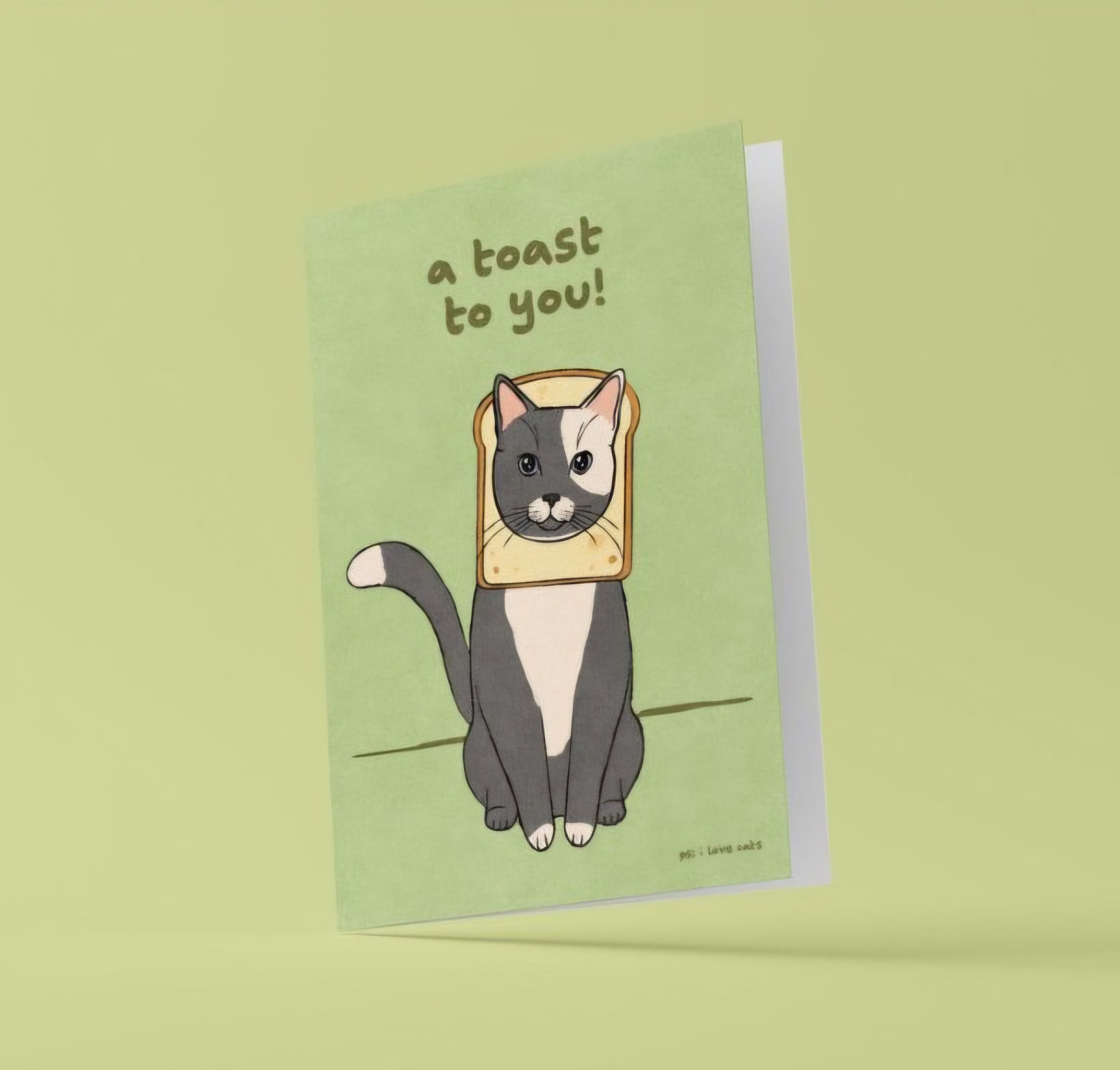 A toast to you Grußkarte