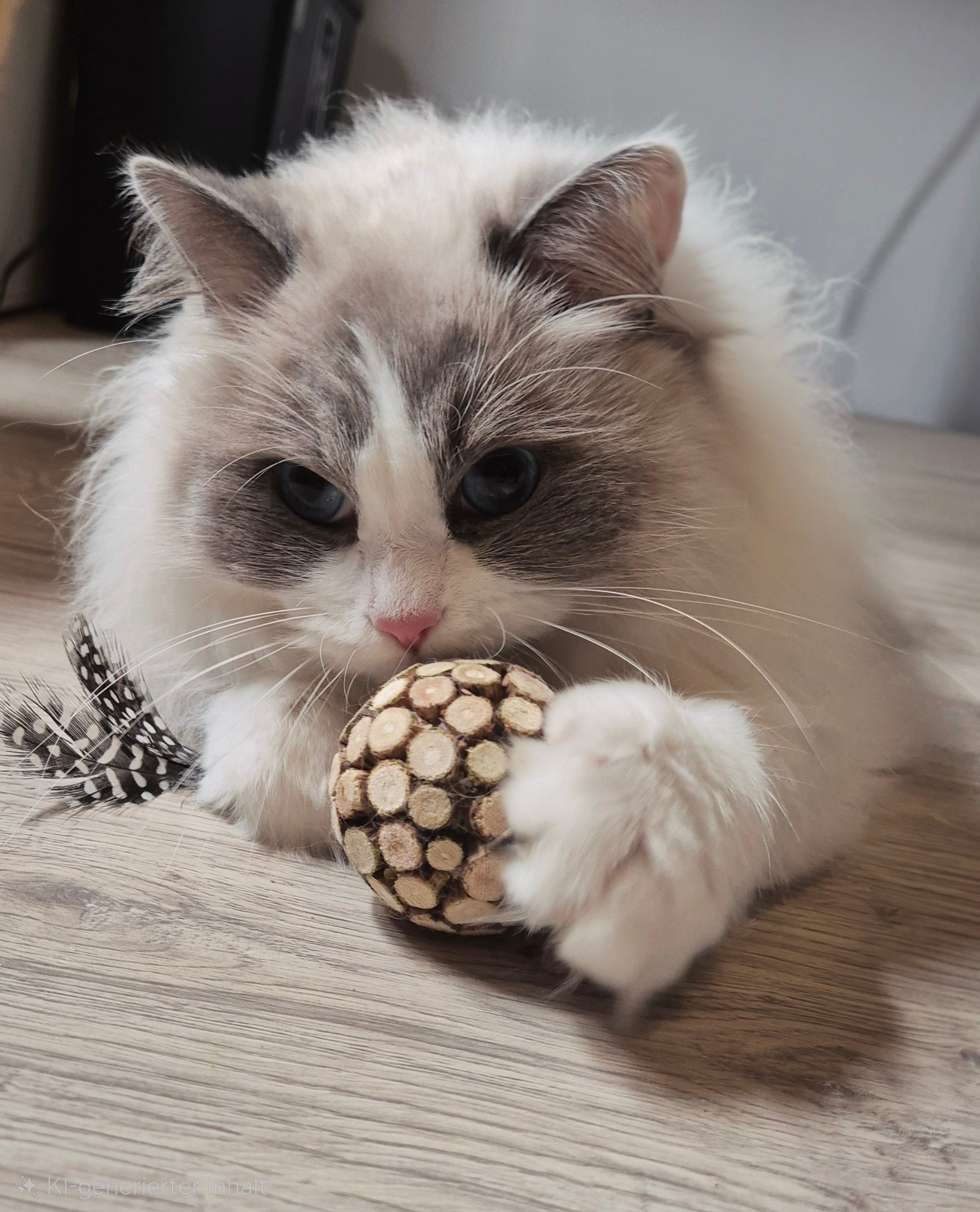 Matatabi Ball mit Federn - Miau & More