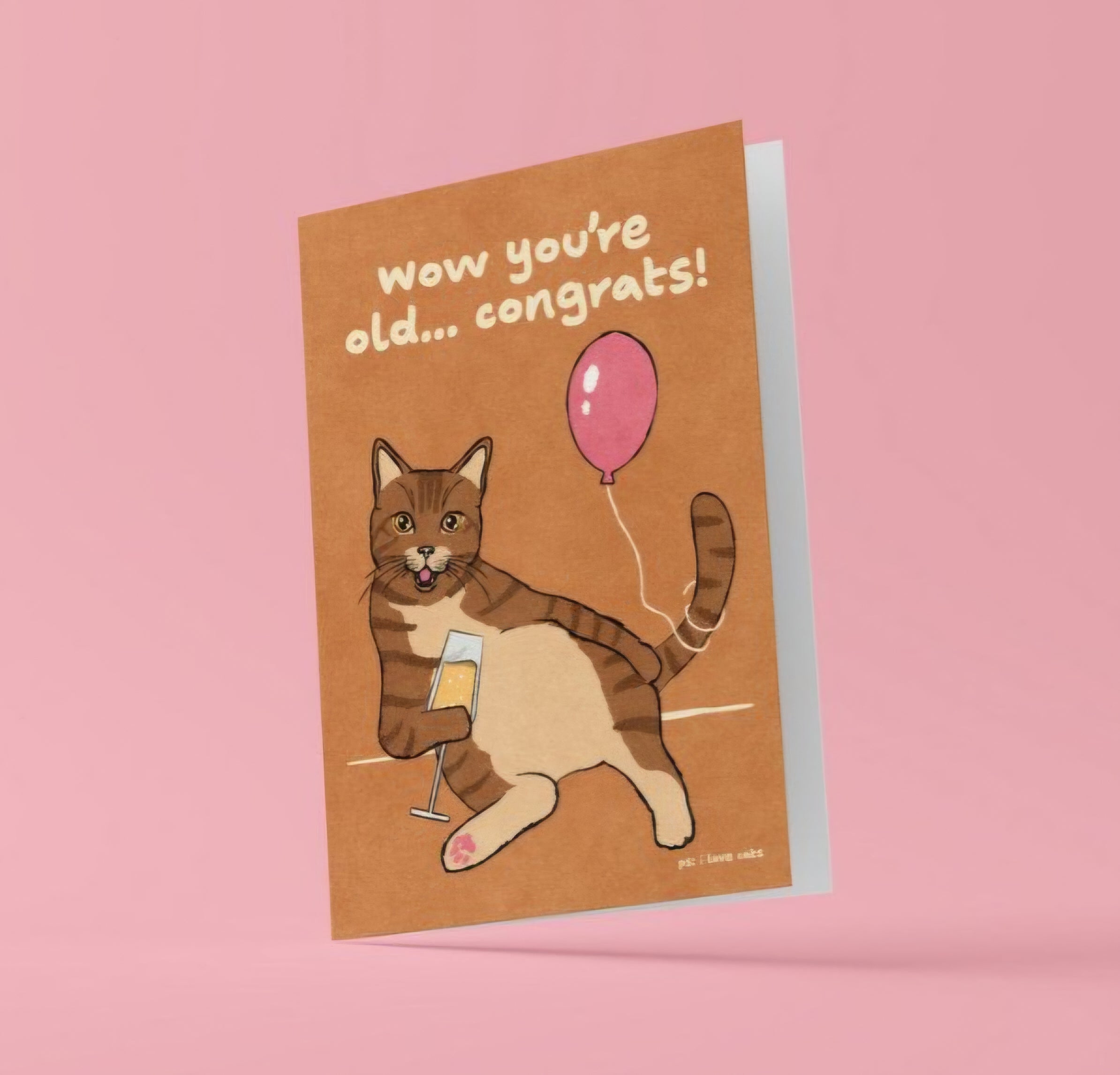 You are old Grußkarte - Miau & More