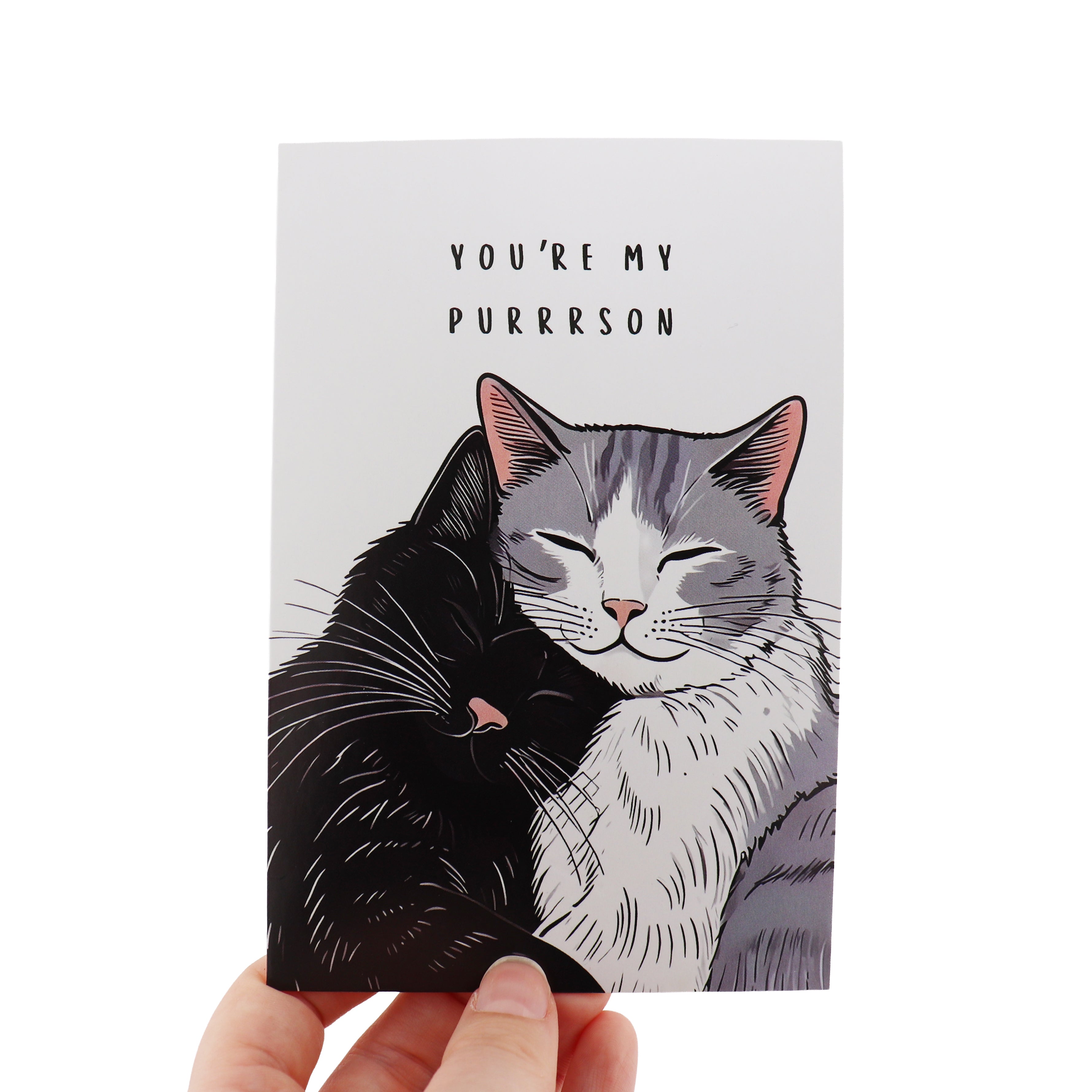 You are my purrrson Grußkarte - Miau & More